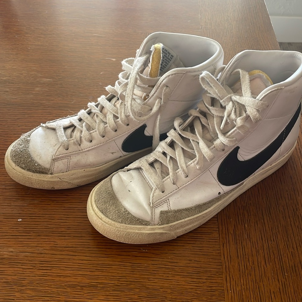Nike high top blazers